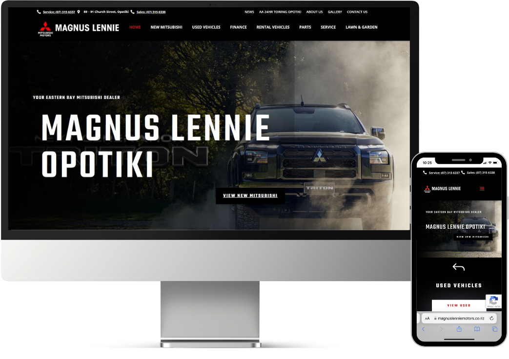 Magnus Lennie - Website Graphic