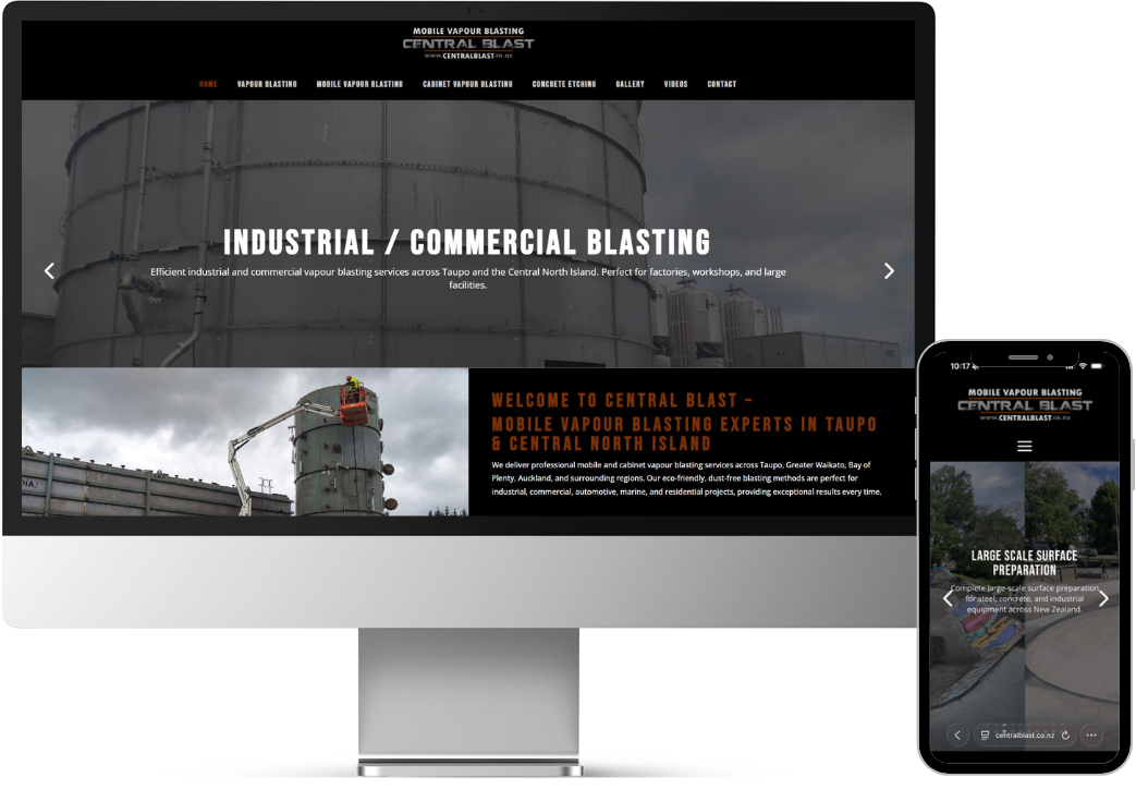 Central Blast Website